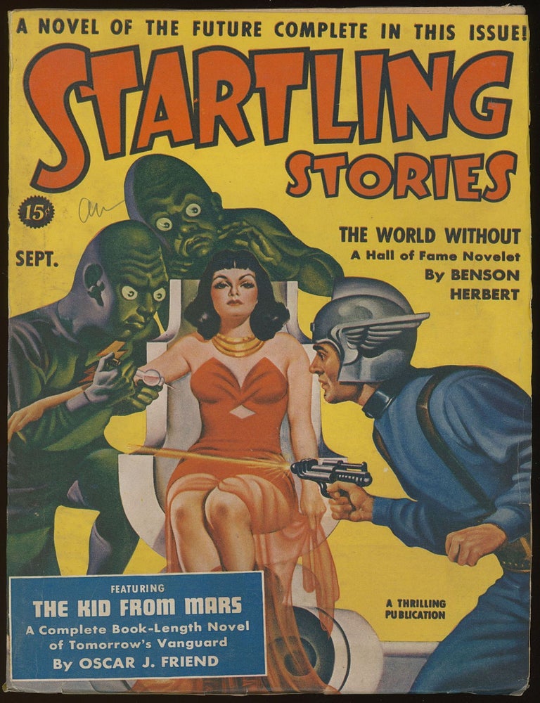 STARTLING STORIES. STARTLING STORIES. September 1940., Volume 4.