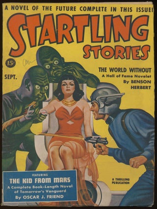 Item #32594 STARTLING STORIES. STARTLING STORIES. September 1940. . Mort Weisinger, No. 2 Volume 4