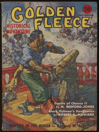 Item #32600 GOLDEN FLEECE. ROBERT E. HOWARD, 1938 GOLDEN FLEECE. November, No. 2 Volume 1