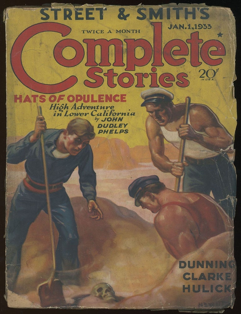 STREET & SMITH'S COMPLETE STORIES. STREET, SMITH'S COMPLETE STORIES. January.