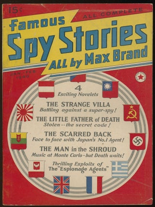 Item #32617 FAMOUS SPY STORIES. FAMOUS SPY STORIES. January-February 1940. . Robert W. Lowndes,...