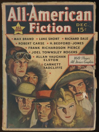 Item #32622 ALL-AMERICAN FICTION. ALL-AMERICAN FICTION. December 1937, No. 2 Volume 1