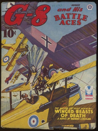 Item #32630 G-8 and HIS BATTLE ACES. G-8, HIS BATTLE ACES. August 1943, No. 1 Volume 27