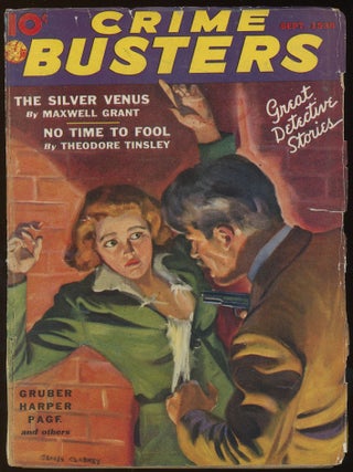 Item #32637 CRIME BUSTERS. CRIME BUSTERS. September 1938, No. 5 Volume 2, John L. Nanovic