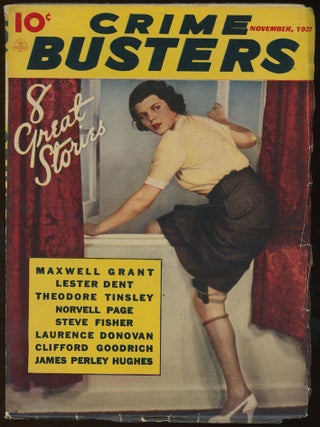 Item #32645 CRIME BUSTERS. CRIME BUSTERS. November 1937, No. 1 Volume 1, John L. Nanovic