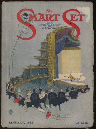 Item #32652 SMART SET. Dashiell Hammett, 1923. . George Jean Nathan THE SMART SET. October, H L....