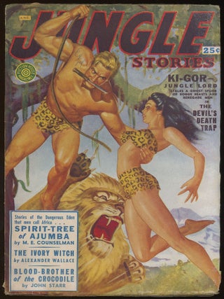 Item #32674 JUNGLE STORIES. JUNGLE STORIES. Fall 1951. . Jack O'Sullivan, No. 3 Volume 5