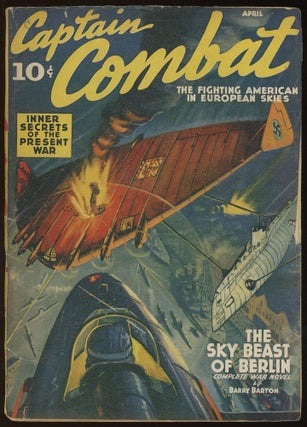 Item #32676 CAPTAIN COMBAT. CAPTAIN COMBAT. April 1940, No. 1 Volume 1