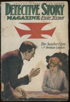 Item #32692 DETECTIVE STORY MAGAZINE. 1920 DETECTIVE STORY MAGAZINE. August 17, No. 1 Volume 34