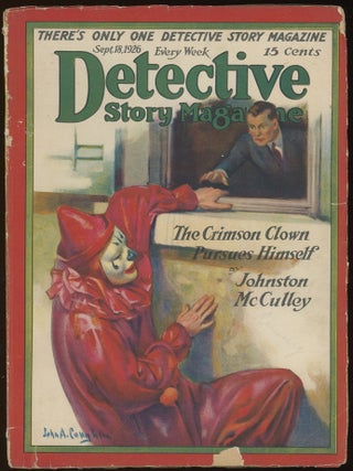 Item #32693 DETECTIVE STORY MAGAZINE. 1926 DETECTIVE STORY MAGAZINE. September 18, No. 6 Volume 86