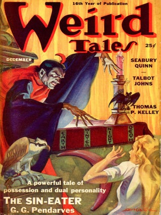 Item #32805 WEIRD TALES. WEIRD TALES. December 1938. . Farnsworth Wright, No. 6 Volume 32