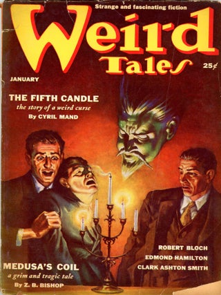 Item #32807 WEIRD TALES. WEIRD TALES. January 1939. . Farnsworth Wright, No. 1 Volume 33