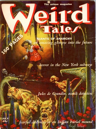 Item #32814 WEIRD TALES. WEIRD TALES. June-July 1939. . Farnsworth Wright, No. 1 Volume 34