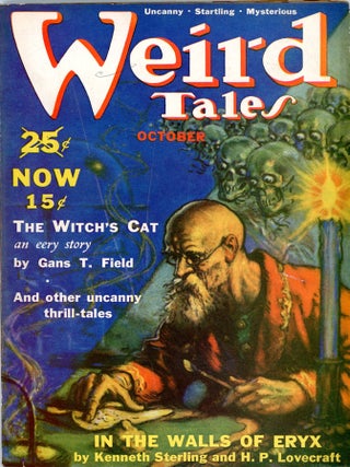 Item #32818 WEIRD TALES. WEIRD TALES. October 1939. . Farnsworth Wright, No. 4 Volume 34