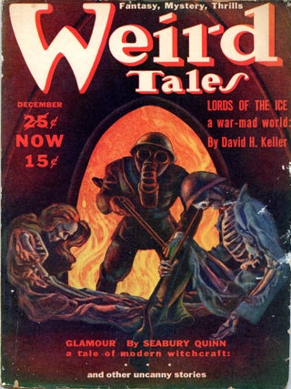 Item #32821 WEIRD TALES. WEIRD TALES. December 1939. . Farnsworth Wright, No. 6 Volume 34