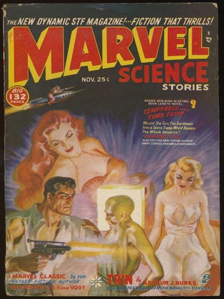 Item #32847 MARVEL SCIENCE STORIES. 1950. . R. O. Erisman MARVEL SCIENCE STORIES. November, ed,...
