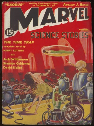 Item #32849 MARVEL SCIENCE STORIES. MARVEL SCIENCE STORIES. November 1938. . Robert O. Erisman,...