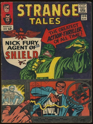 Item #33000 STRANGE TALES NUMBER 135. NICK FURY, AGENT OF SHIELD with DR. STRANGE. STRANGE TALES....
