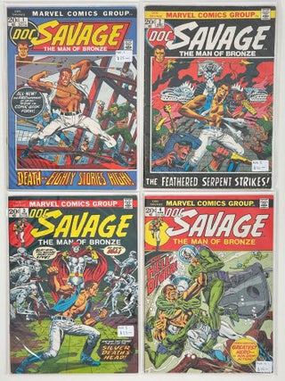 Item #33003 DOC SAVAGE (1972) Issues 1-8. (ALL PUBLISHED). DOC SAVAGE. October 1972 - January...