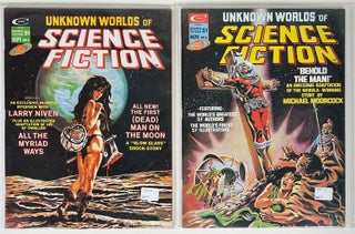 UNKNOWN WORLDS OF SCIENCE FICTION (1975). Issues 1-6.