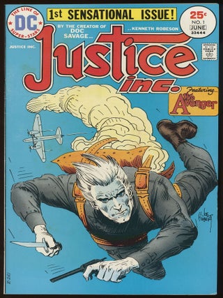 Item #33011 JUSTICE, INC. featuring The Avenger. INC. May-June 1975 - JUSTICE, Numbers Volume 1