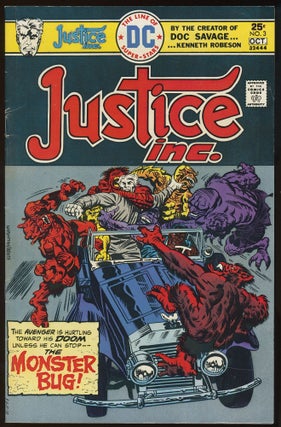 JUSTICE, INC. featuring The Avenger.