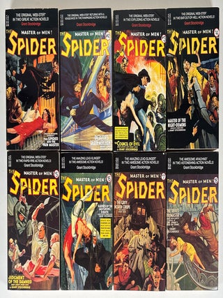 Item #33015 THE SPIDER: MASTER OF MEN! Grant Stockbridge, pseudonym