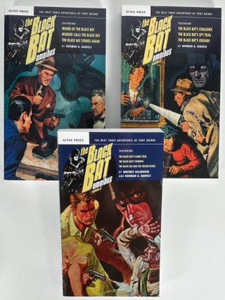 Item #33124 THE BLACK BAT OMNIBUS VOLUMES 1-6. Norman A. Daniels, Norvell W. Page, Whitney Ellsworth