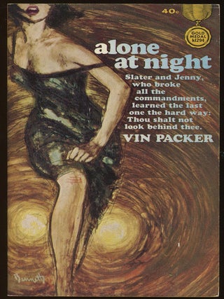 Item #33442 ALONE AT NIGHT. Vin Packer, Marijane Meaker