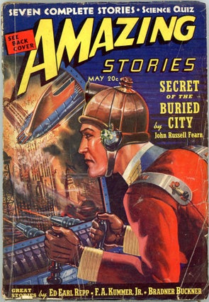 Item #33910 AMAZING STORIES. AMAZING STORIES. May 1939. ., Bernard G. Davis, No. 5 Volume13