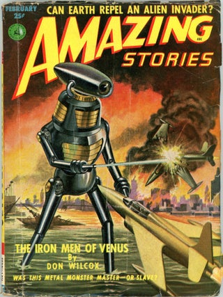 Item #33922 AMAZING STORIES. 1952. . AMAZING STORIES. February, Howard Browne, No. 2 Volume 26