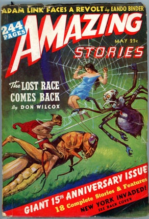 Item #33923 AMAZING STORIES. AMAZING STORIES. May 1941. ., Bernard G. Davis, No. 5 Volume 15