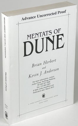 Item #33979 MENTATS OF DUNE. Brian Herbert, Kevin J. Anderson