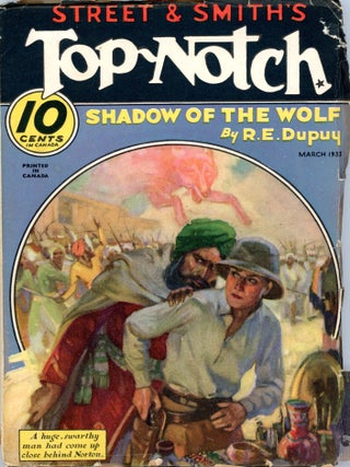 Item #34417 TOP-NOTCH MAGAZINE. CANADIAN ISSUE, TOP-NOTCH MAGAZINE. March 1933, No. 3 Volume 92