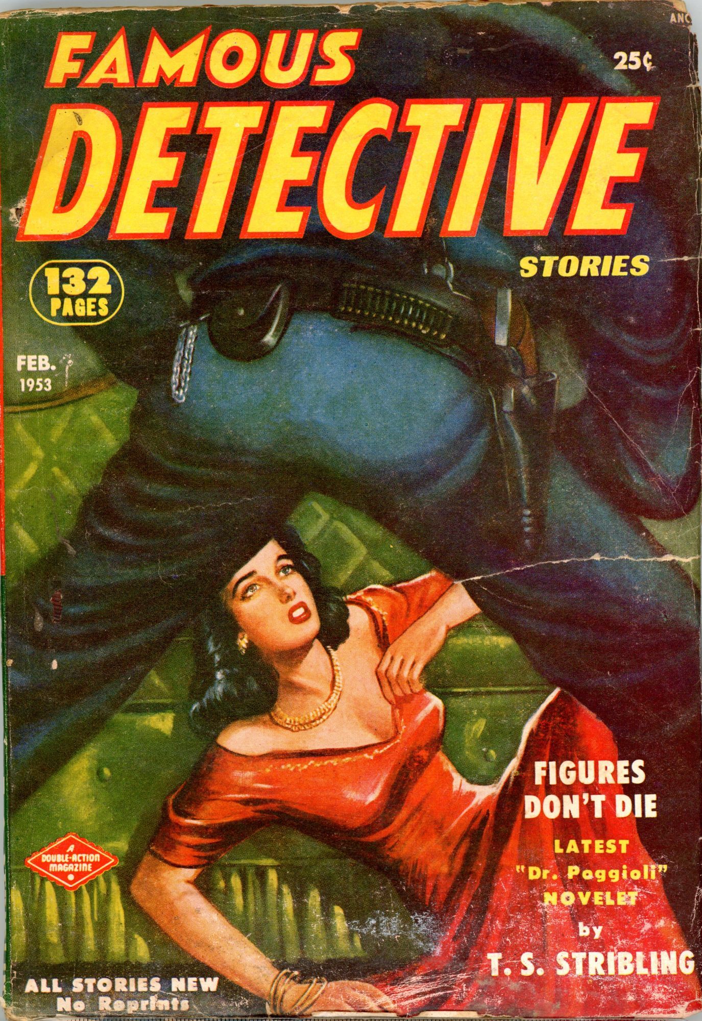 FAMOUS DETECTIVE | FAMOUS DETECTIVE STORIES. February 1953. . Robert W ...