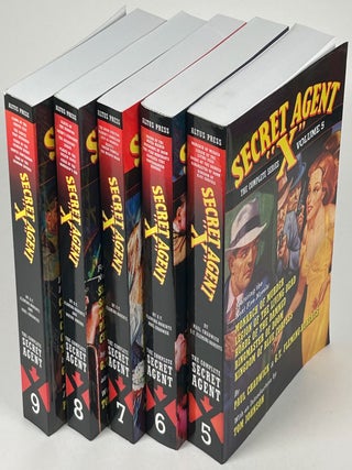 SECRET AGENT "X". THE COMPLETE SERIES. (NINE VOLUMES).