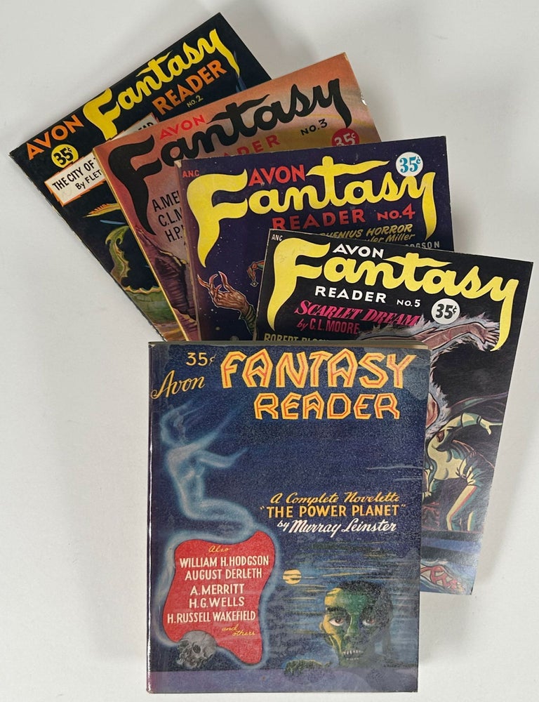 Item #34546 AVON FANTASY READER. (all published). numbers, all published, AVON FANTASY READER., . Donald A. Wollheim.