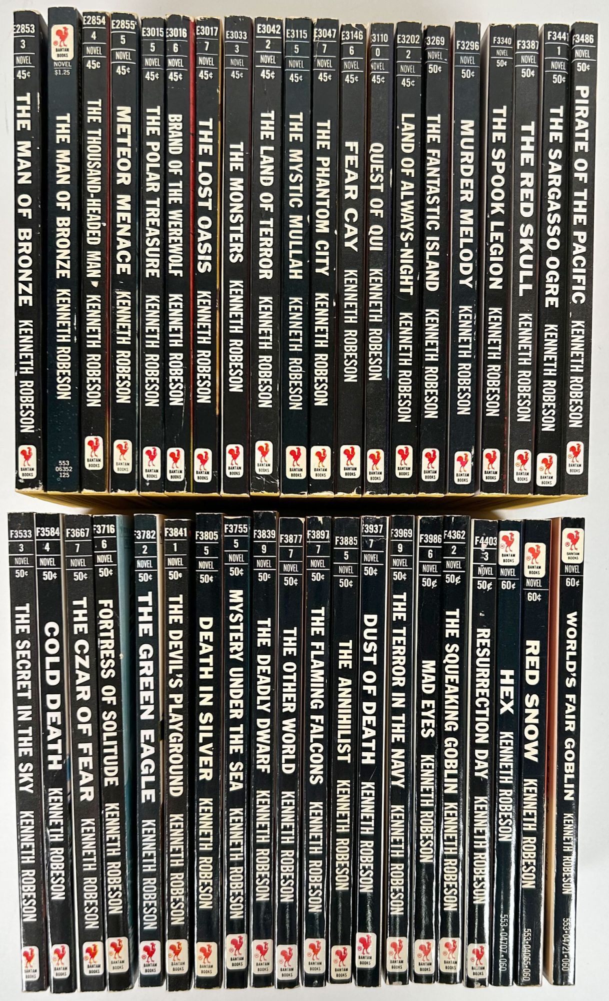 DOC SAVAGE: COMPLETE PAPERBACK SET | Kenneth Robeson | First