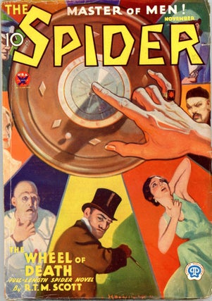 Item #34708 THE SPIDER. 1933. . Rogers Terrill THE SPIDER. November, Number 2 Volume 1