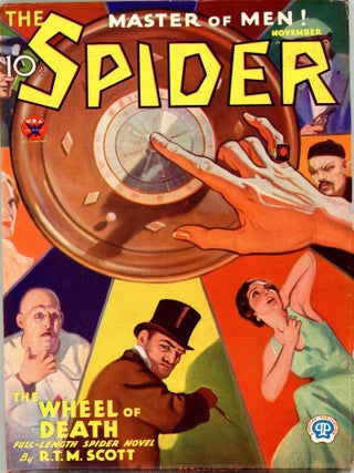 Item #34709 THE SPIDER. 1933. . Rogers Terrill THE SPIDER. November, Number 2 Volume 1