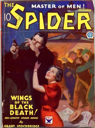 Item #34710 THE SPIDER. 1933. . Rogers Terrill THE SPIDER. December, Number 3 Volume 1
