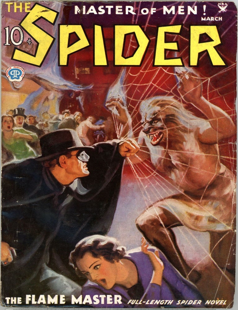 THE SPIDER. 1935 THE SPIDER. March, Volume 5.