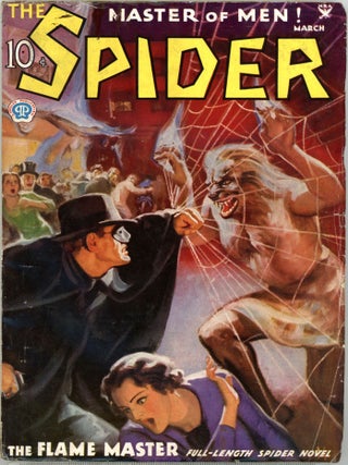 Item #34728 THE SPIDER. 1935. . Rogers Terrill THE SPIDER. March, Number 2 Volume 5