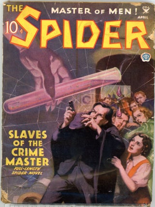 Item #34729 THE SPIDER. 1935. . Rogers Terrill THE SPIDER. April, Number 3 Volume 5