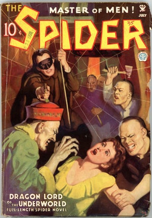Item #34732 THE SPIDER. 1935. . Rogers Terrill THE SPIDER. July, Number 2 Volume 6