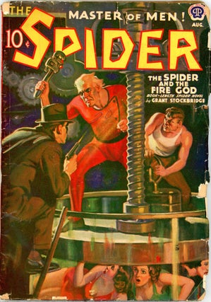 Item #34783 THE SPIDER. 1939. . Rogers Terrill THE SPIDER. August, Number 3 Volume 18