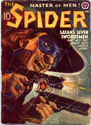 Item #34809 THE SPIDER. 1941. . Loring Dowst THE SPIDER. October, Number 1 Volume 25