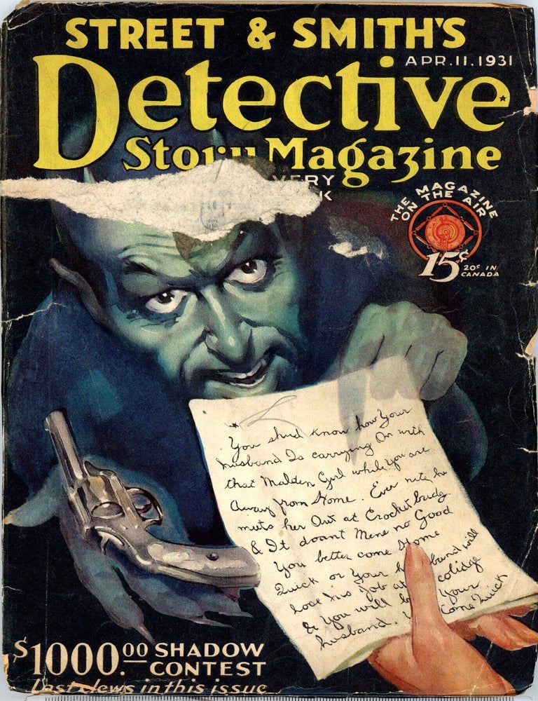 STREET & SMITH'S DETECTIVE STORY MAGAZINE. STREET, SMITH'S DETECTIVE STORY MAGAZINE.