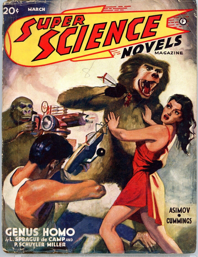 SUPER SCIENCE NOVELS. SUPER SCIENCE NOVELS. March 1941., Volume.