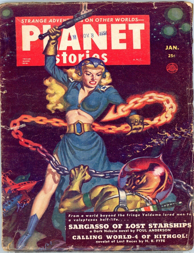 PLANET STORIES. 1952 PLANET STORIES. January, Volume 5.